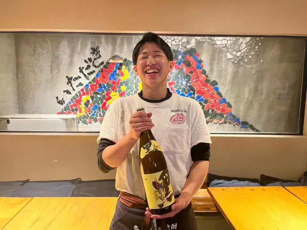 焼鳥屋の店内スタッフ