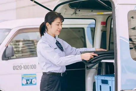 レンタルマットやモップの交換・回収