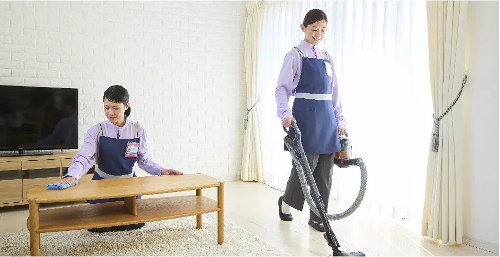 お掃除代行スタッフ