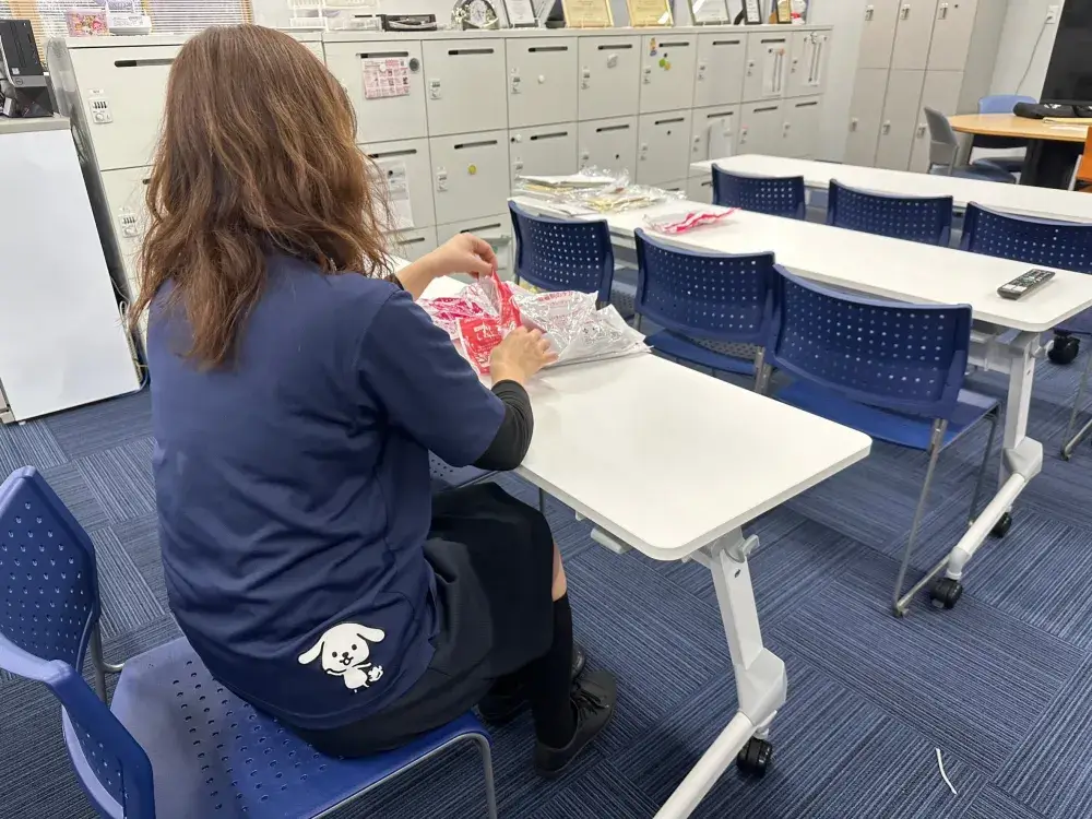 マットやモップのルート配送スタッフ