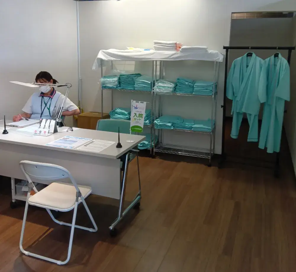 入院セット(パジャマ類)のレンタル受付