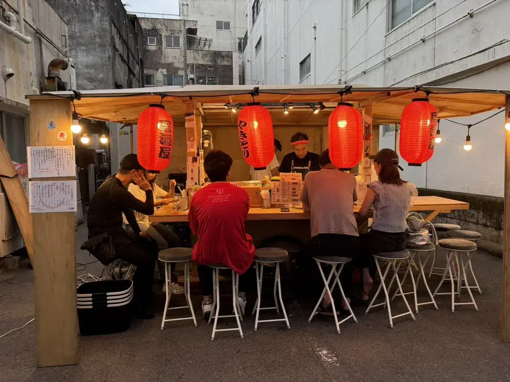 屋台の大将