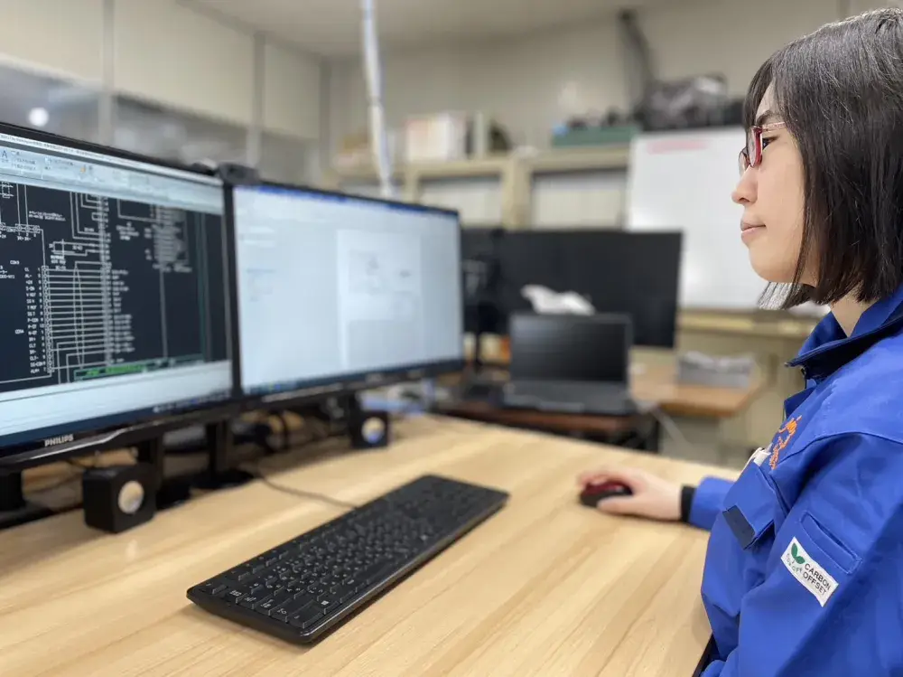 産業用機械の製造スタッフ