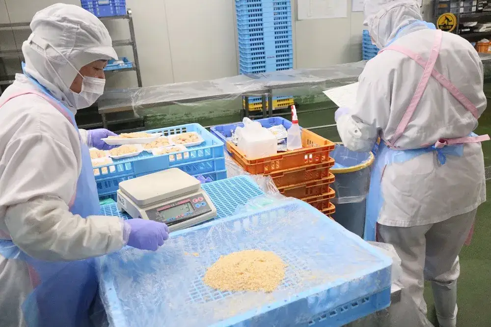 食品工場の作業管理