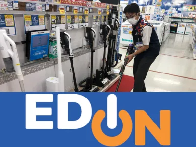 家電量販店での接客販売